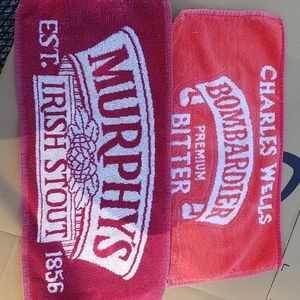 Bar towels bombardier and murphys
